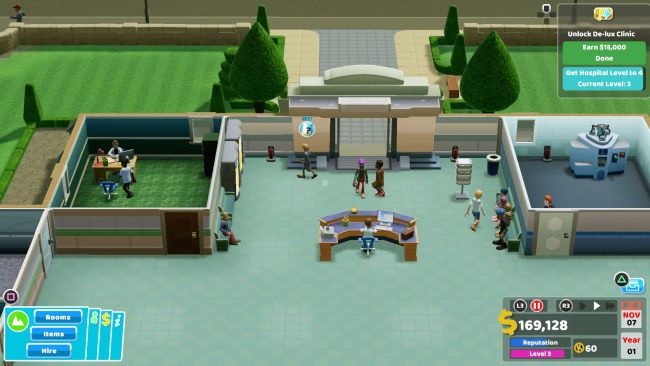 راهنمای بازی Two Point Hospital