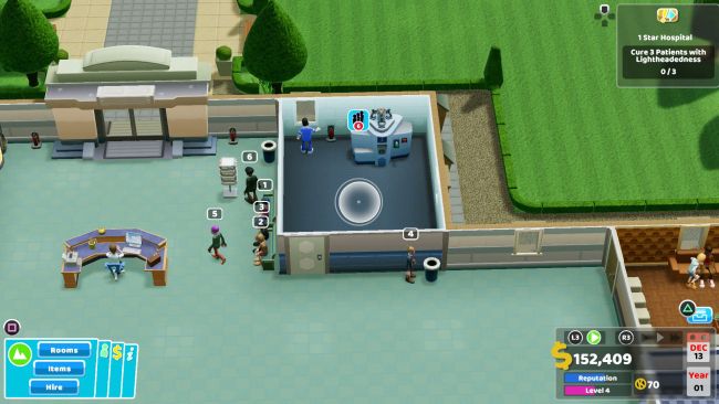 راهنمای بازی Two Point Hospital