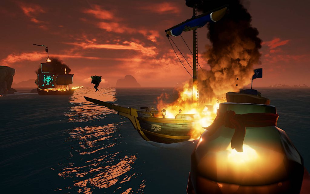 sea of thieves firebomb