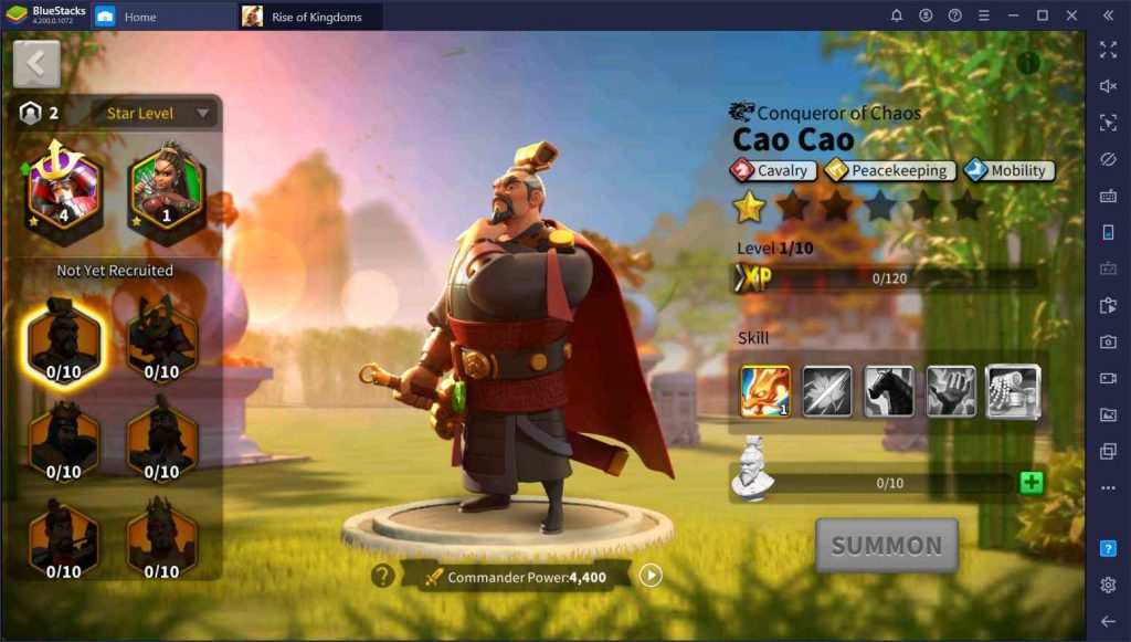 فرماندهان بازی Rise of Kingdoms