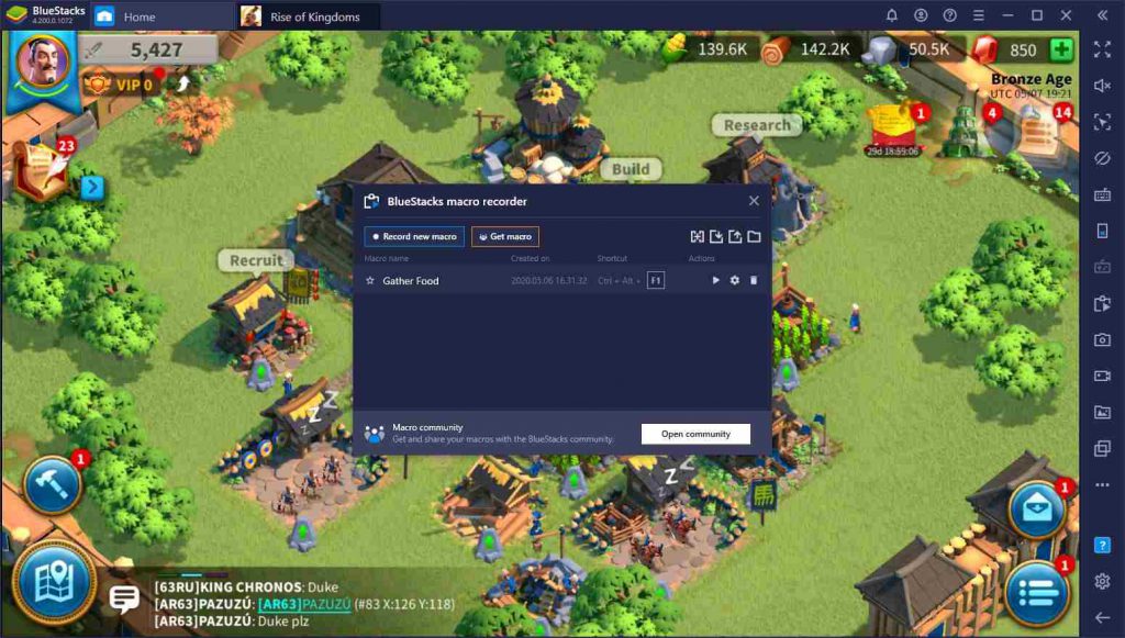 اجرای بازی Rise of Kingdoms روی رایانه‌ی شخصی