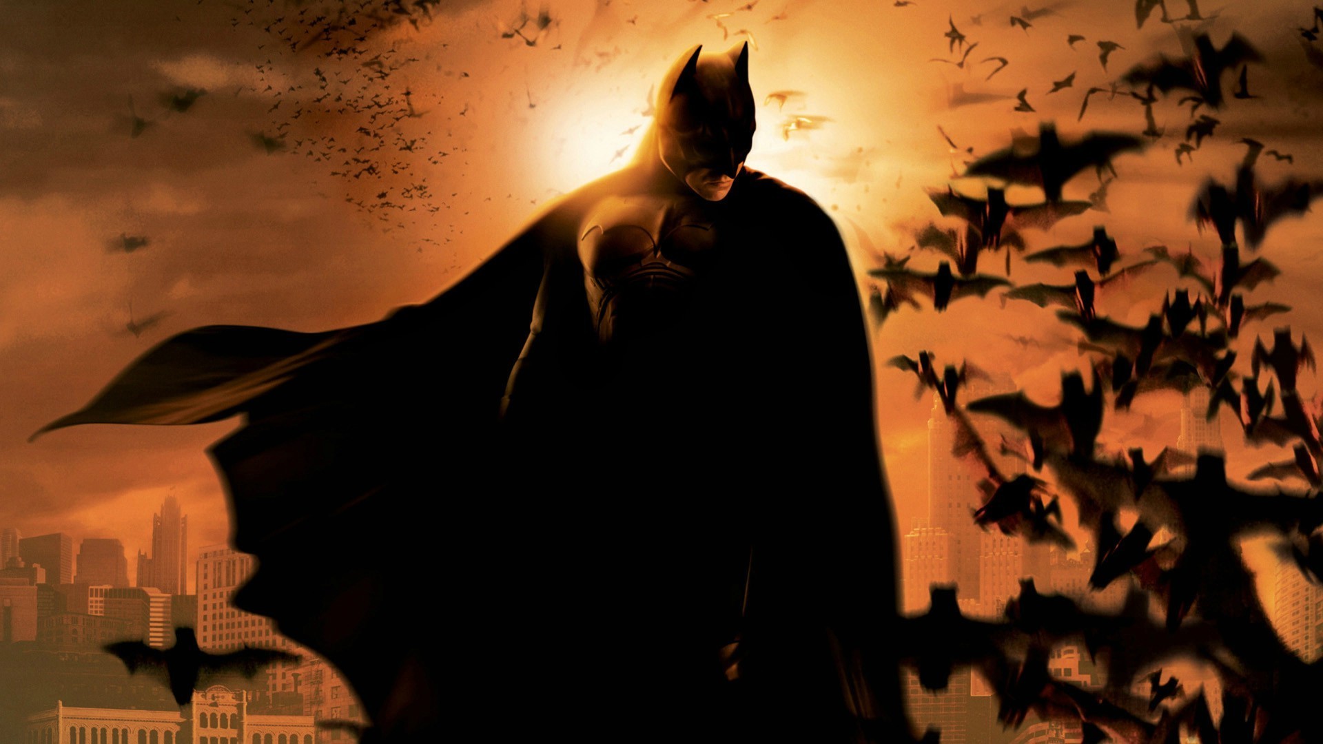 228009 digital art movies Batman Begins Batman bats