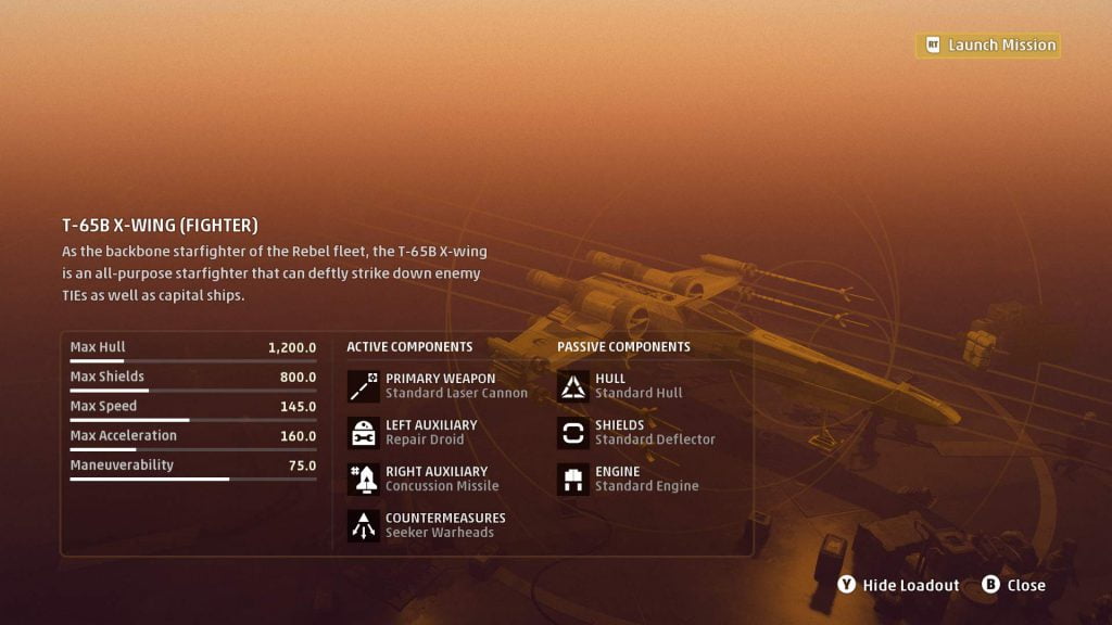 Star Wars Squadrons beginners guide loadout